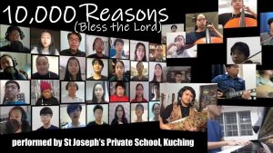 SJPS performs 10,000 Reasons (Bless the Lord)
