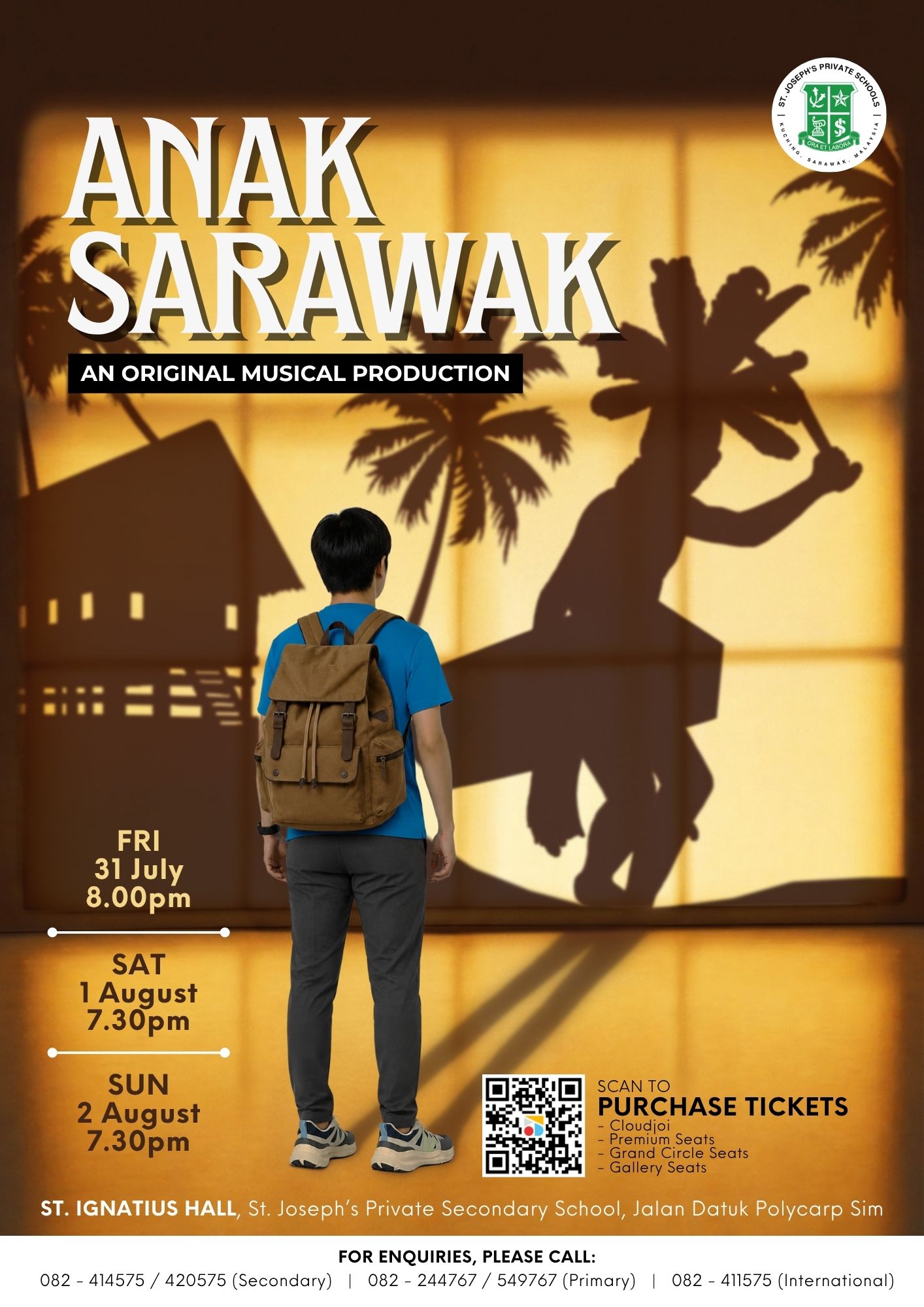 Anak Sarawak (The Musical) IS HERE!! GET YOUR TICKETS NOW!